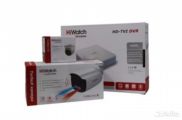 Видеонаблюдение hiwatch HD-TVI