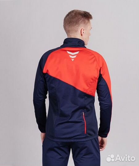 Разминочный костюм Nordski Premium Blueberry/Red