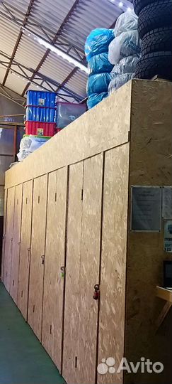 Камеры хранения, боксы для хранения, кладовки