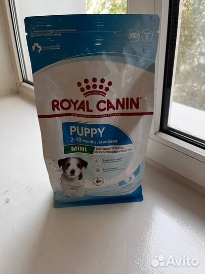 Корм для щенков royal canin puppy mini