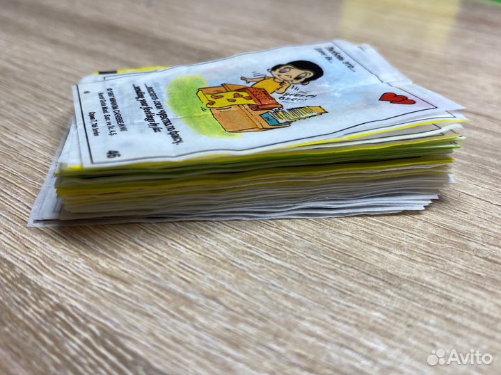 Вкладыши love is 45 штук (есть повторки)