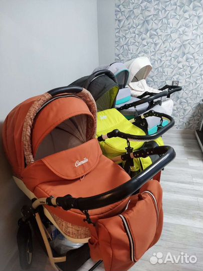 Коляски 2 в 1 (3в1) с пробегом б/у