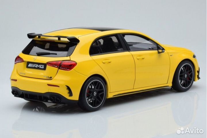 Mercedes AMG A45 S 4matic+ yellow NZG 1/18