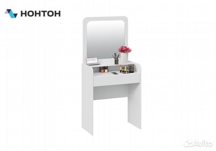 Стол туалетный Эмма белый ясень