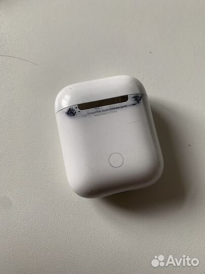 Кейс для airpods 2 a1602 оригинал