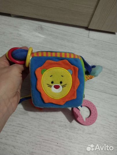 Кубик развивающий мягкий Babygo