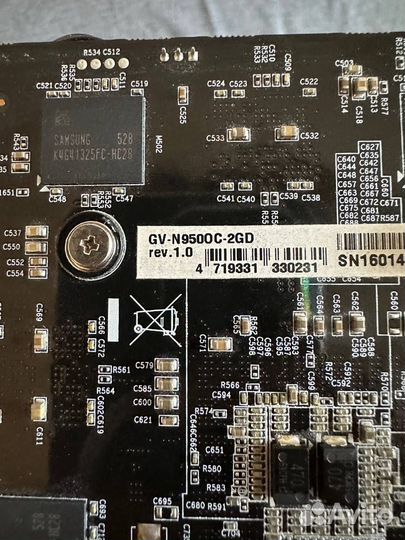 Видеокарта GigaByte GeForce GTX 950 OC 2GB