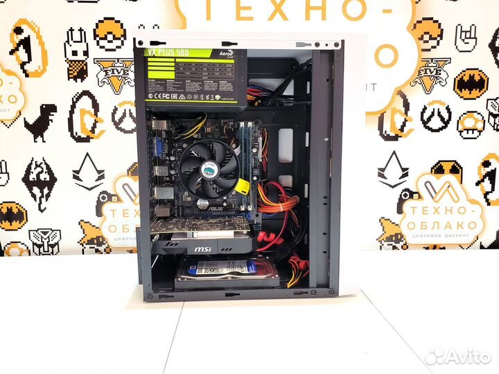 Игровой PC Core i5-2320 / RX 560 4Gb / SSD
