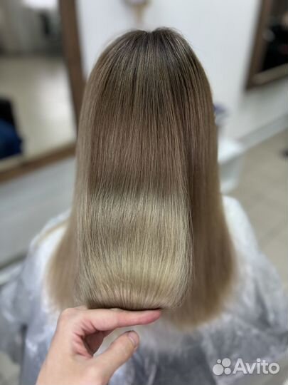 Модель на сложные техники окрашивания