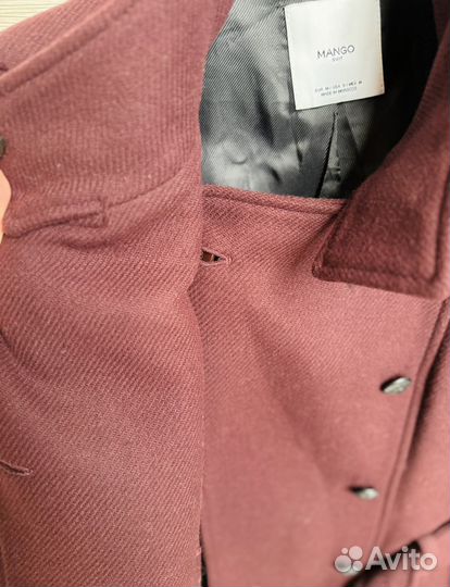Пальто шерстяное Mango (М)
