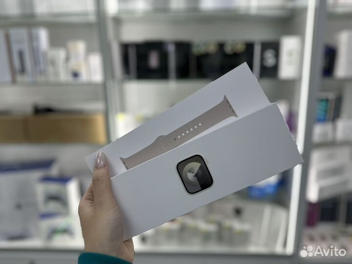 Apple Watch Series 9 45mm Starlight Рассрочка
