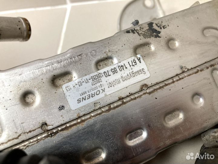 Радиатор EGR Ssang Yong Actyon NEW 2,0 Diesel