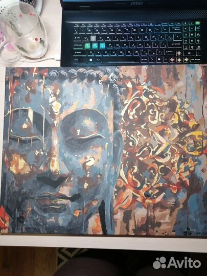 Интерьерная картина по номерам