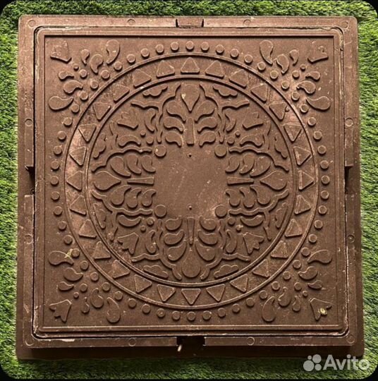 Люк канализационный квадратный