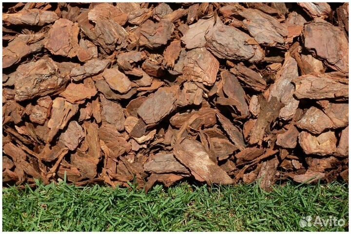 Кора сосновая в мешках
