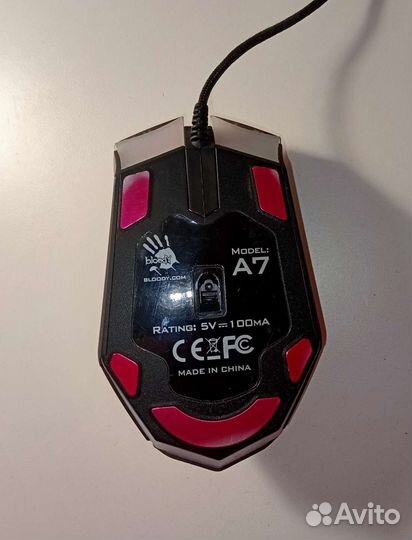 Игровая мышь bloody a7 новая