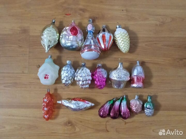 Елочные игрушки СССР одним лотом