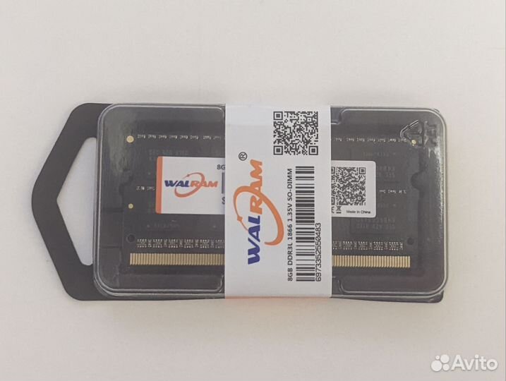 Ноутбучная оперативная память 8GB DDR3 1866