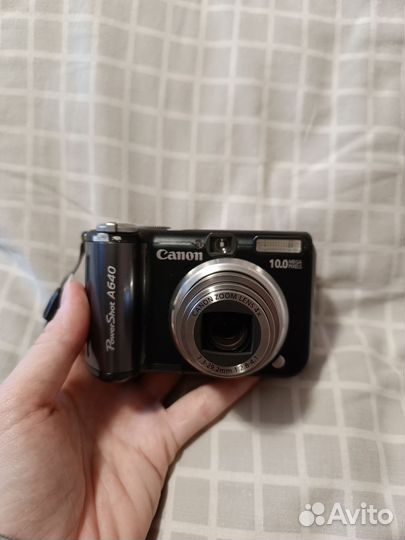 Компактный фотоаппарат Canon PowerShot A640