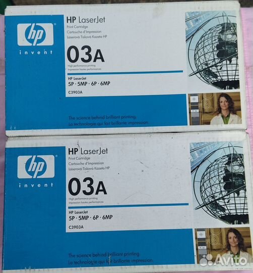 Оригинальные картриджи HP 15X/53X/03A/06A/96A