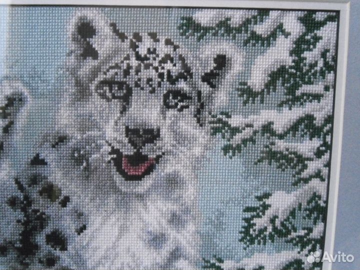 Картина вышитая крестиком