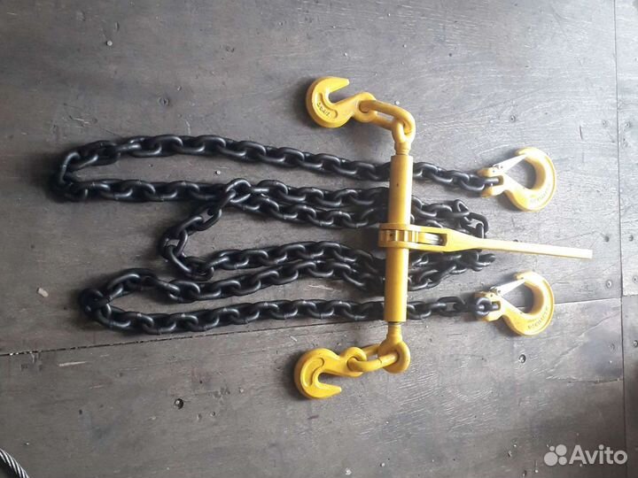 Цепь, стяжка груза с талрепом 8,0т 10,0м