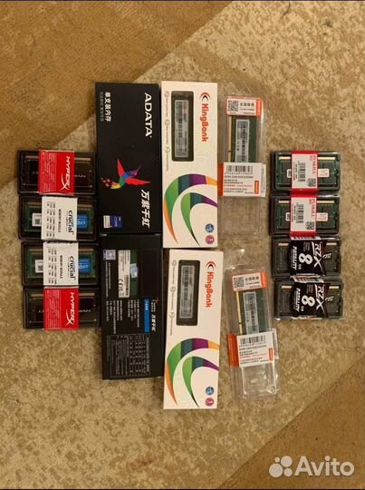 Запечатанная оперативка DDR3 DDR4 So-dimm