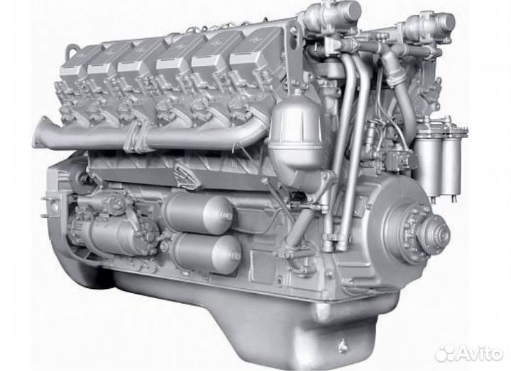 Двигатель ямз-240 М2