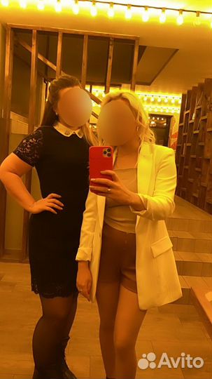 Платье черное