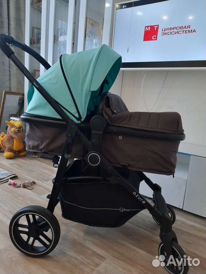 Коляска 2 в 1 Rant azure