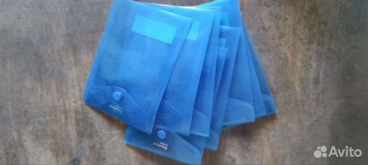 Папка, Конверт пластиковый, пвх