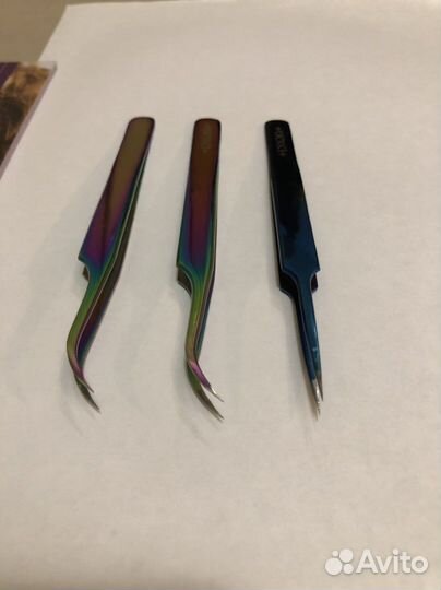 Пинцеты Enigma для наращивания ресниц