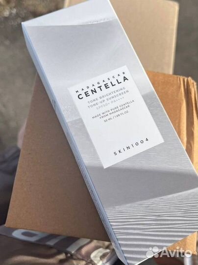 Крем SPF skin 1004 centella tone brightening