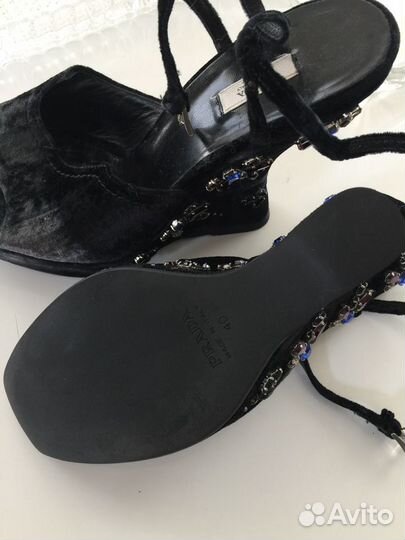 Босоножки prada