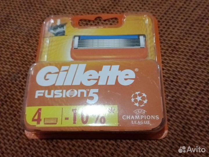 Фч4. Gillette fusion 5 4шт