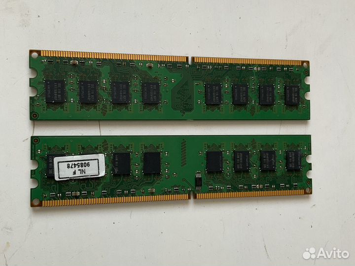 Оперативная память ddr3 x2 2gb