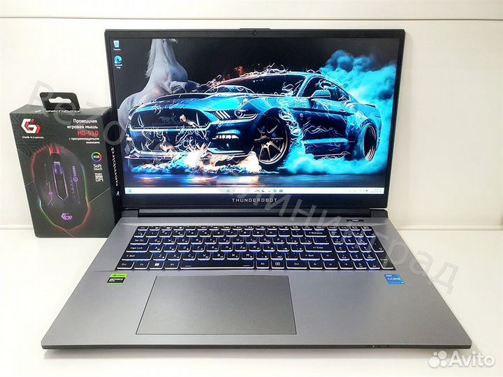 Игровой ноутбук, Core i5 13Gen, 16GB, SSD M2, RTX