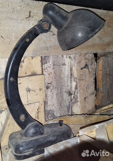 Настольная лампа СССР бу