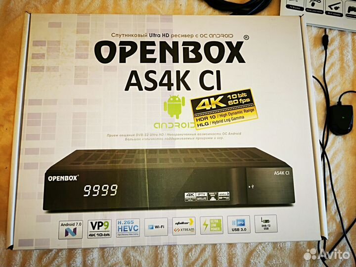 Спутниковый ресивер Openbox AS4K CI