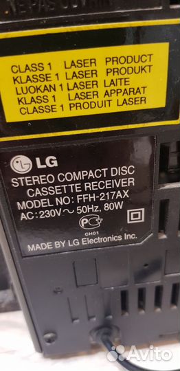 LG FFH-217AX Музыкальный центр