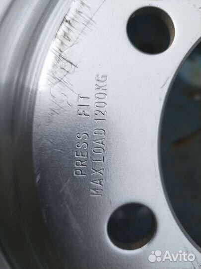 Диск колеса R16 (5 1/2Jx16H2) Газель (серебристый)