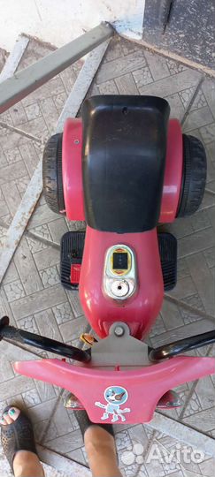 Детский электромобиль бу мотоцикл