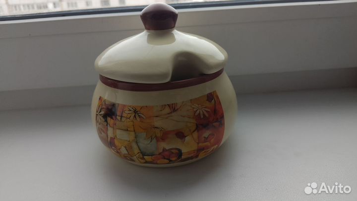 Сахарница керамика