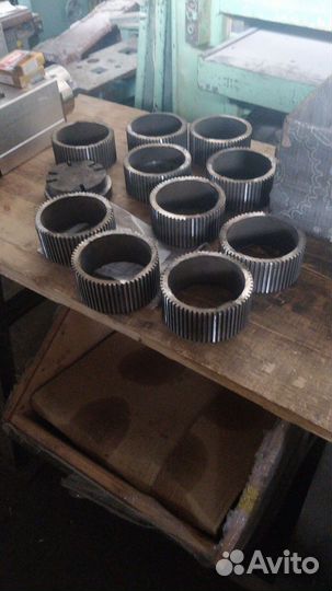 Вал подающий рифлёный секционный для рейсмуса