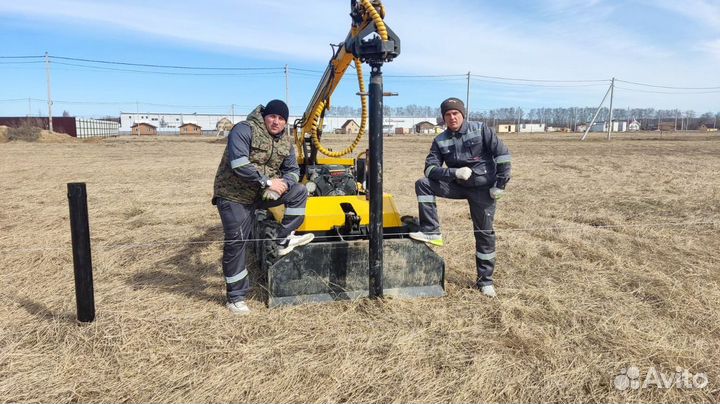 Винтовые сваи под ключ. Свайно винтовой фундамент