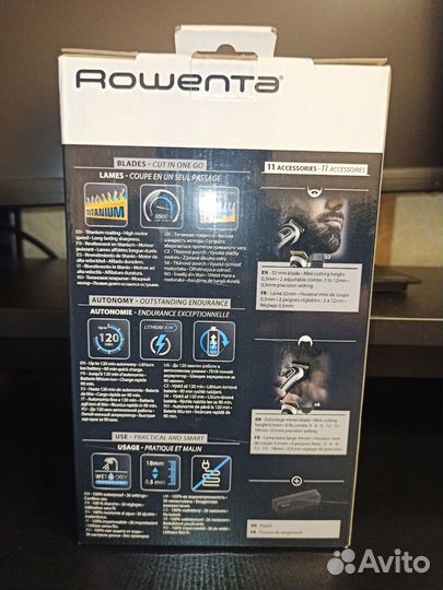 Триммер Rowenta TN9110F4 Black