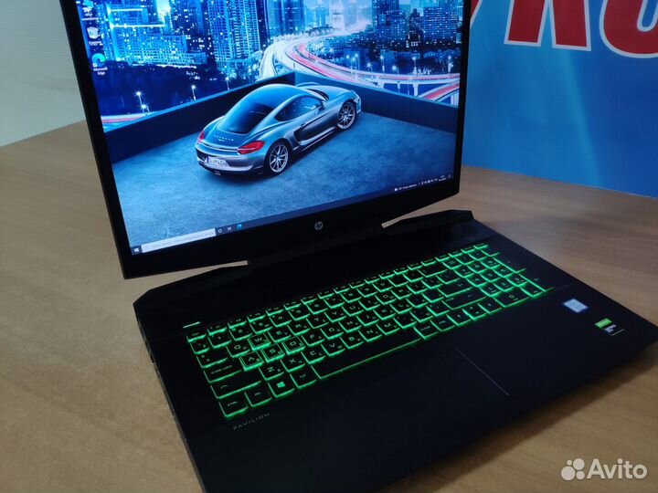 Игровой ноутбук HP 17