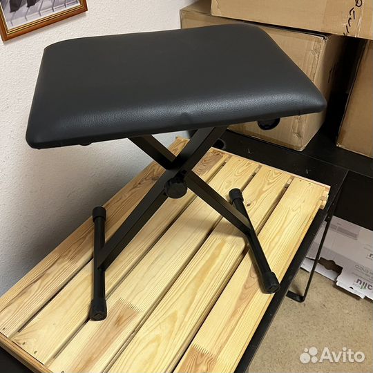 Стулья/банкетки для пианистов, цвет черный