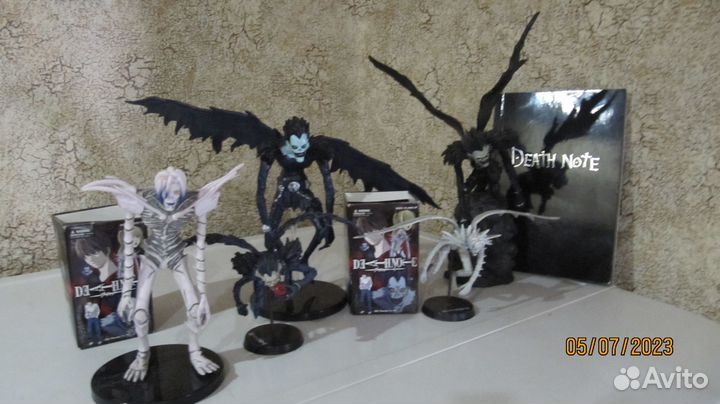Аниме фигурки Ryuk (Рюк) и Rem (Рэм) из Death Note