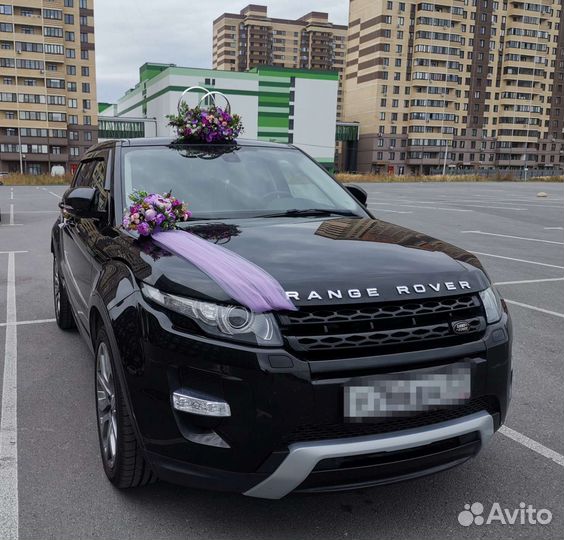 Украшение для свадебного автомобиля